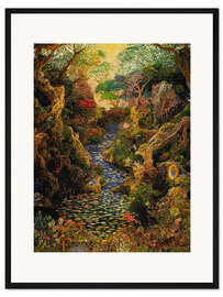 Gerahmter Kunstdruck Portal in eine neue Welt