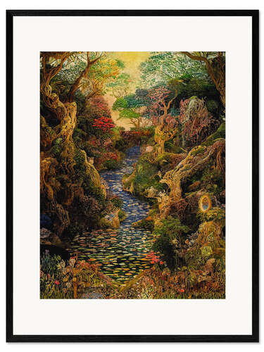 Innrammet kunsttrykk Portal to a New World