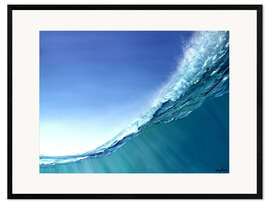 Kehystetty taidepainatus Surf wave