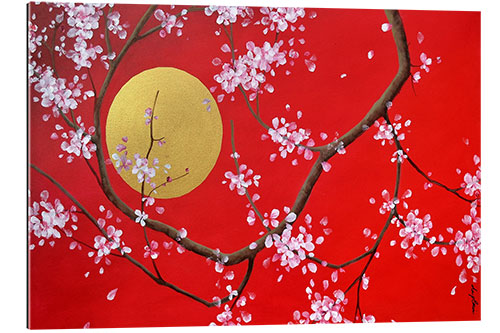 Cuadro de plexi-alu Printemps Sakura - Cherry branch