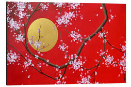 Magnettafel Sakura - Kirschblüte im Frühling