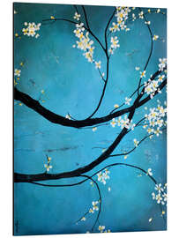 Magnettafel Sakura Kirschblütenzweige