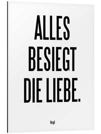 Magnettafel Vergil - Alles besiegt die Liebe