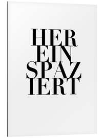 Magnettafel Hereinspaziert II