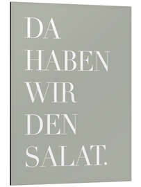 Magnettafel Da haben wir den Salat II