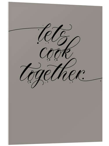 Stampa su PVC Let's Cook Together I