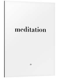 Magnettafel Meditation