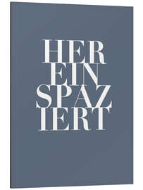 Magnettafel Hereinspaziert I