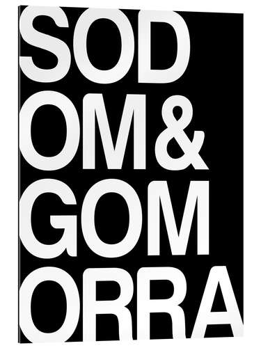 Galleriprint Sodom und Gomorra I