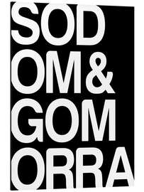 Magnettafel Sodom und Gomorra I