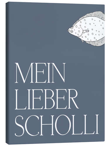 Lienzo Mein lieber Scholli I