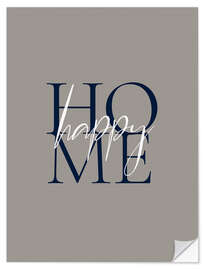 Wall sticker Happy Home