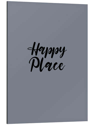 Aluminium print Happy Place II