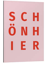 Magnettafel Schön Hier II - Typobox