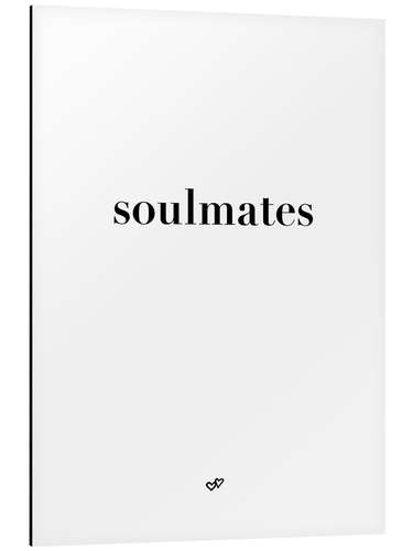 Stampa su alluminio Soulmates