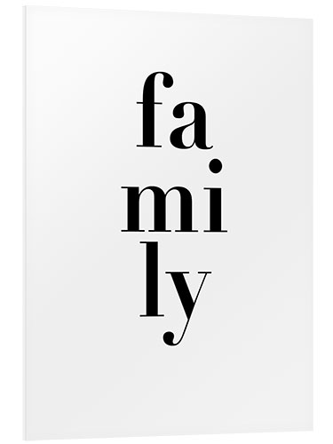 Tableau en PVC Family II