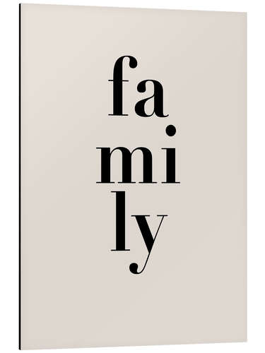 Cuadro de aluminio Family I