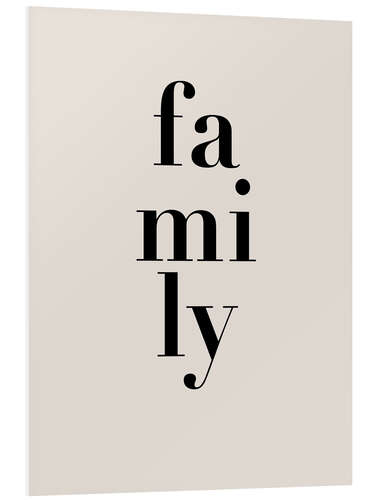 Tableau en PVC Family I