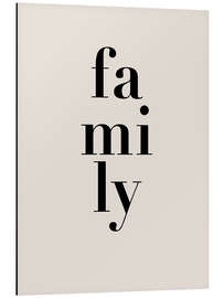 Magnettafel Family I - Typobox