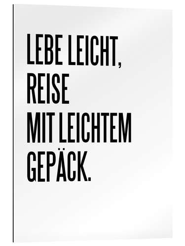 Gallery print Lebe Leicht