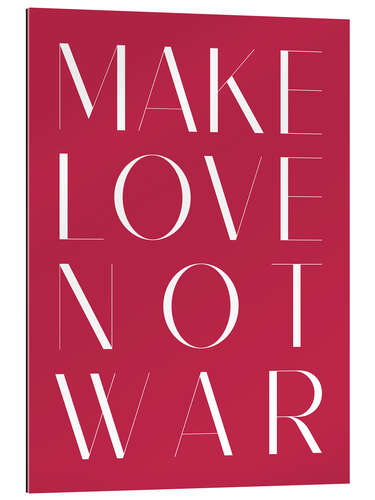 Galleritryk Make Love Not War