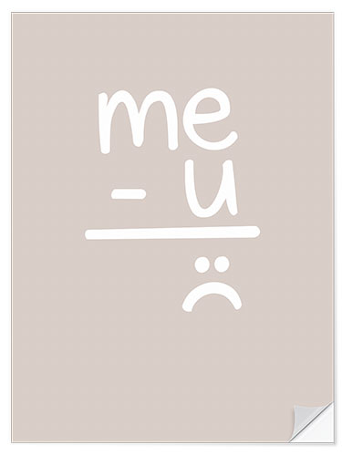 Sticker mural Me & You II