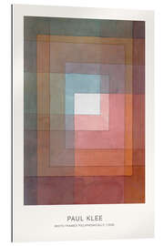 Tableau en plexi-alu White Framed Polyphonically, 1930