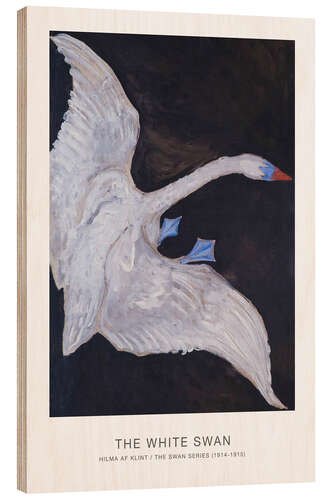 Stampa su legno The White Swan, 1915