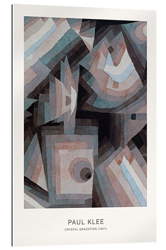 Cuadro de plexi-alu Crystal Gradation, 1921