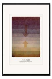 Gerahmter Kunstdruck Separation in the Evening, 1922