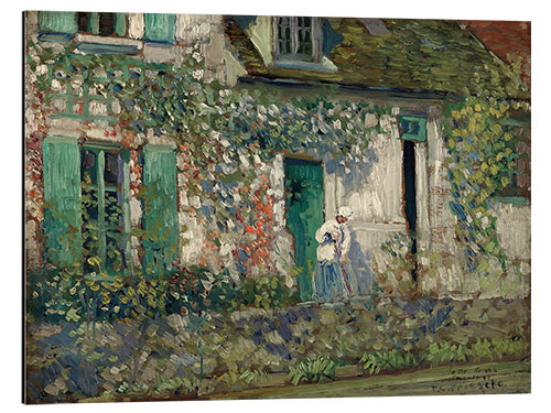 Tableau en aluminium The House in Giverny, 1912