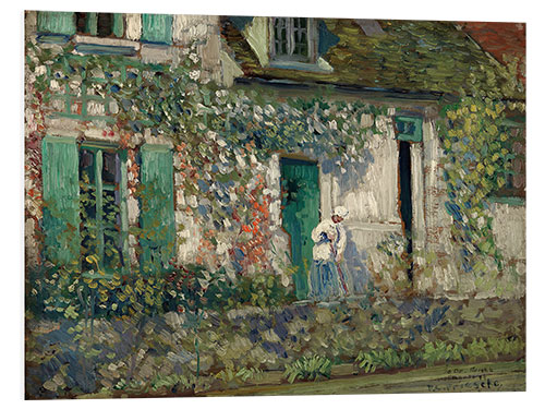 Foam board print The House in Giverny, 1912