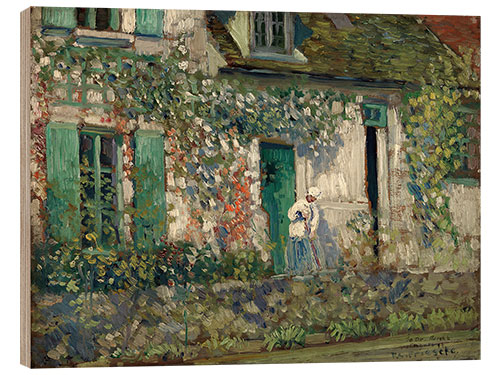 Trebilde The House in Giverny, 1912