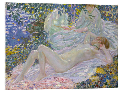 Foam board print Summer, 1914