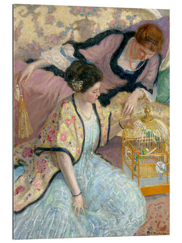 Quadro em plexi-alumínio The Parrots, 1910