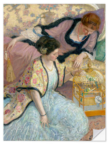 Vinilo para la pared The Parrots, 1910