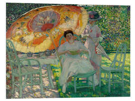 Foam board print The Garden Parasol, 1910