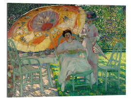 Galleritryck The Garden Parasol, 1910