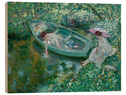 Tableau en bois Repose at Noonday, 1911