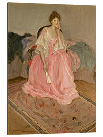 Tableau en plexi-alu Lady in Pink, 1902