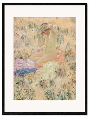 Framed art print Sur les Dunes, 1913