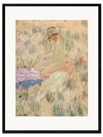 Framed art print Sur les Dunes, 1913