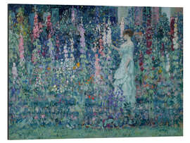 Magnettafel Stockrosen, 1912