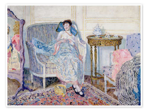 Poster In the Boudoir, 1914