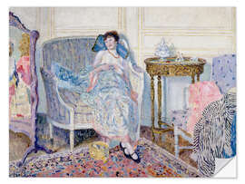 Selvklebende plakat In the Boudoir, 1914