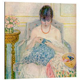 Magnettafel A Girl Sewing, 1914