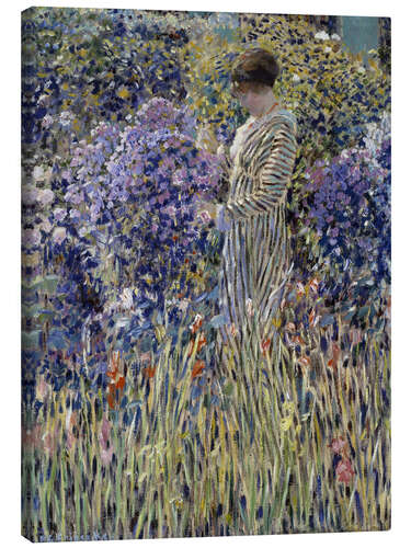 Canvas print Woman in the Garden, 1912