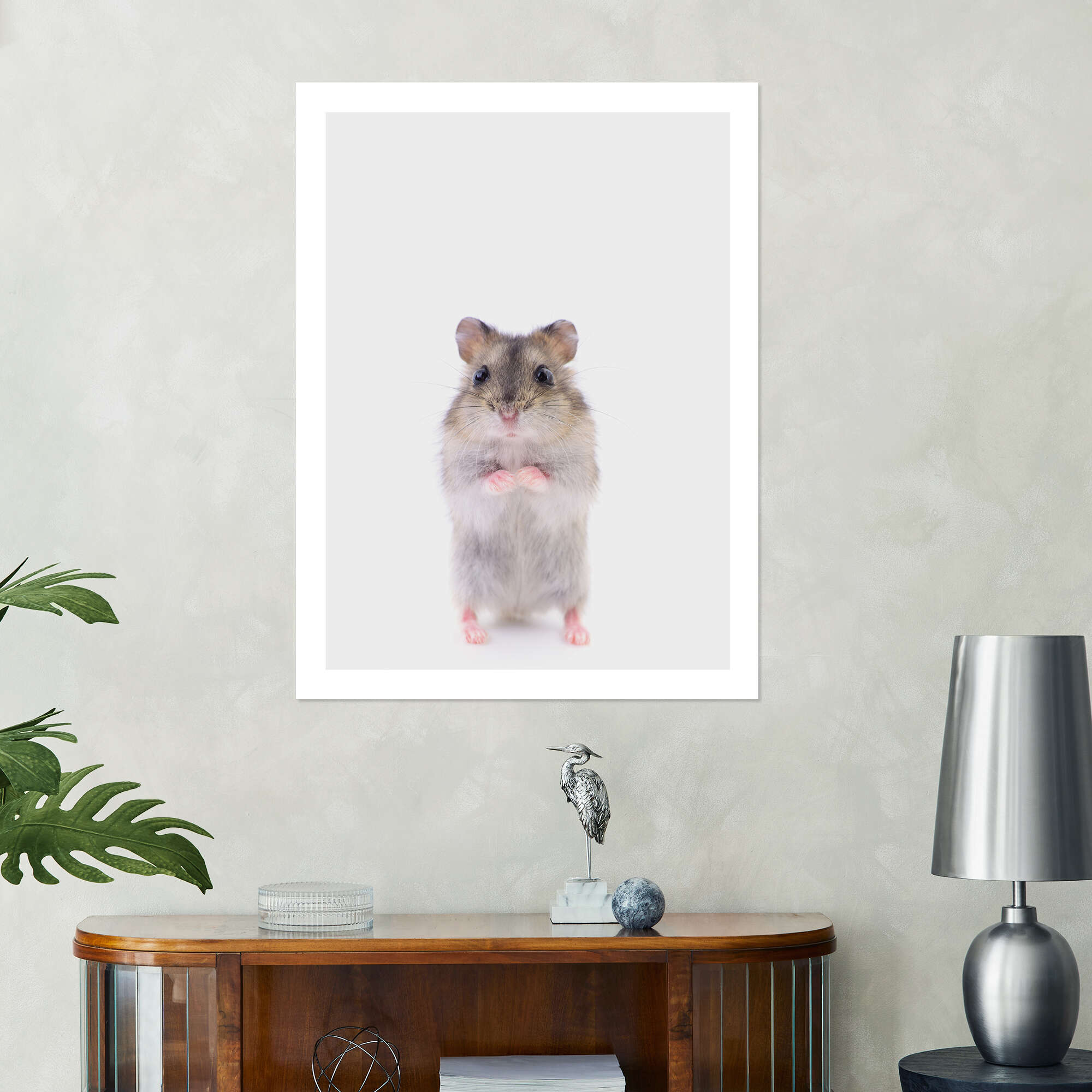 Hamster n7 Poster by Les Classics - Pixels