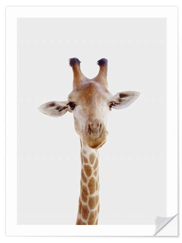 Vinilo para la pared Funny Giraffe