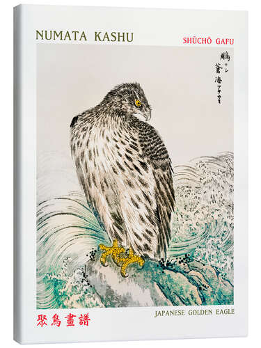 Leinwandbild Japanese Golden Eagle